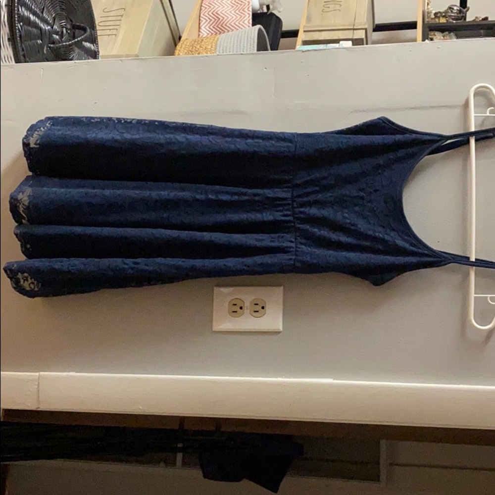 Blue Lace Dress